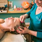 Scalp Massage therapy at Stillwaters Healing